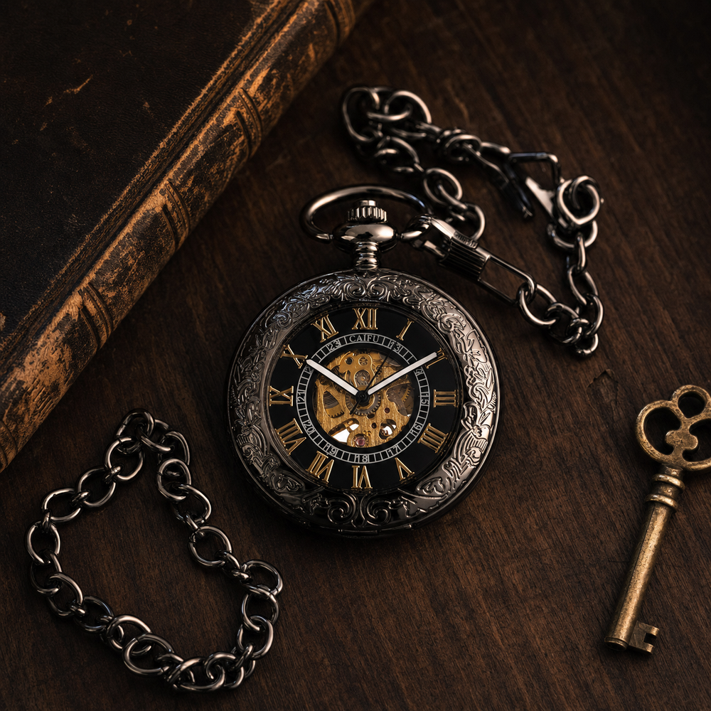 Vintage Automatic Pocket Watch For Men