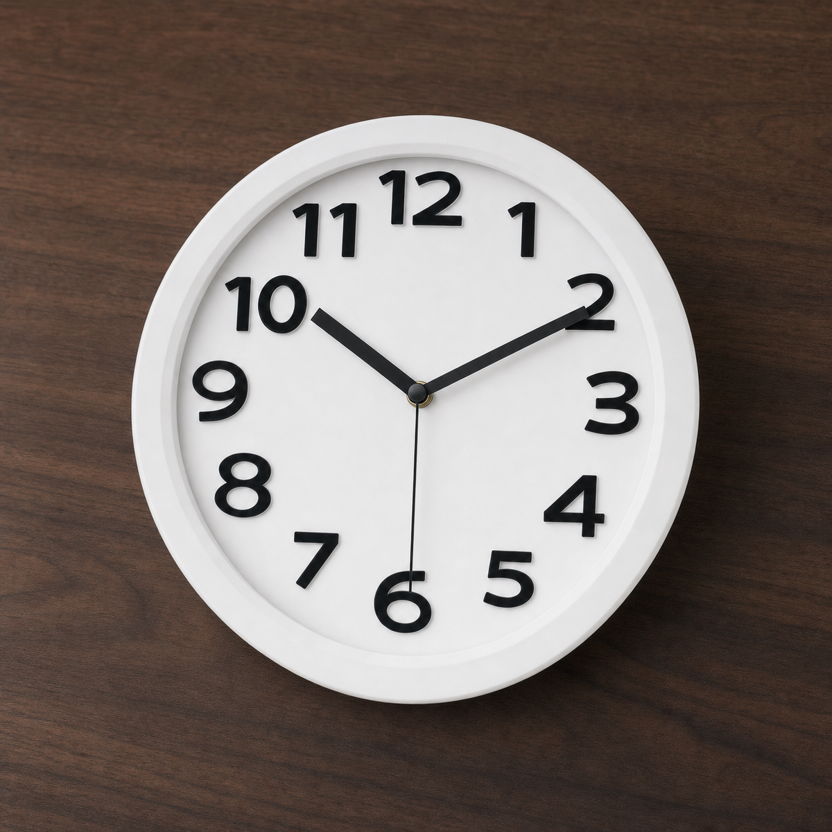 Minimalist Silent Wall Clock Easy Read