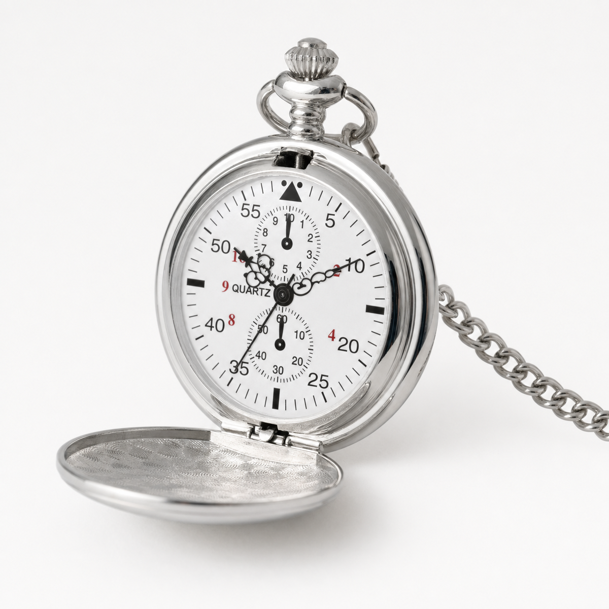Classic Quartz Pocket Watch Chain