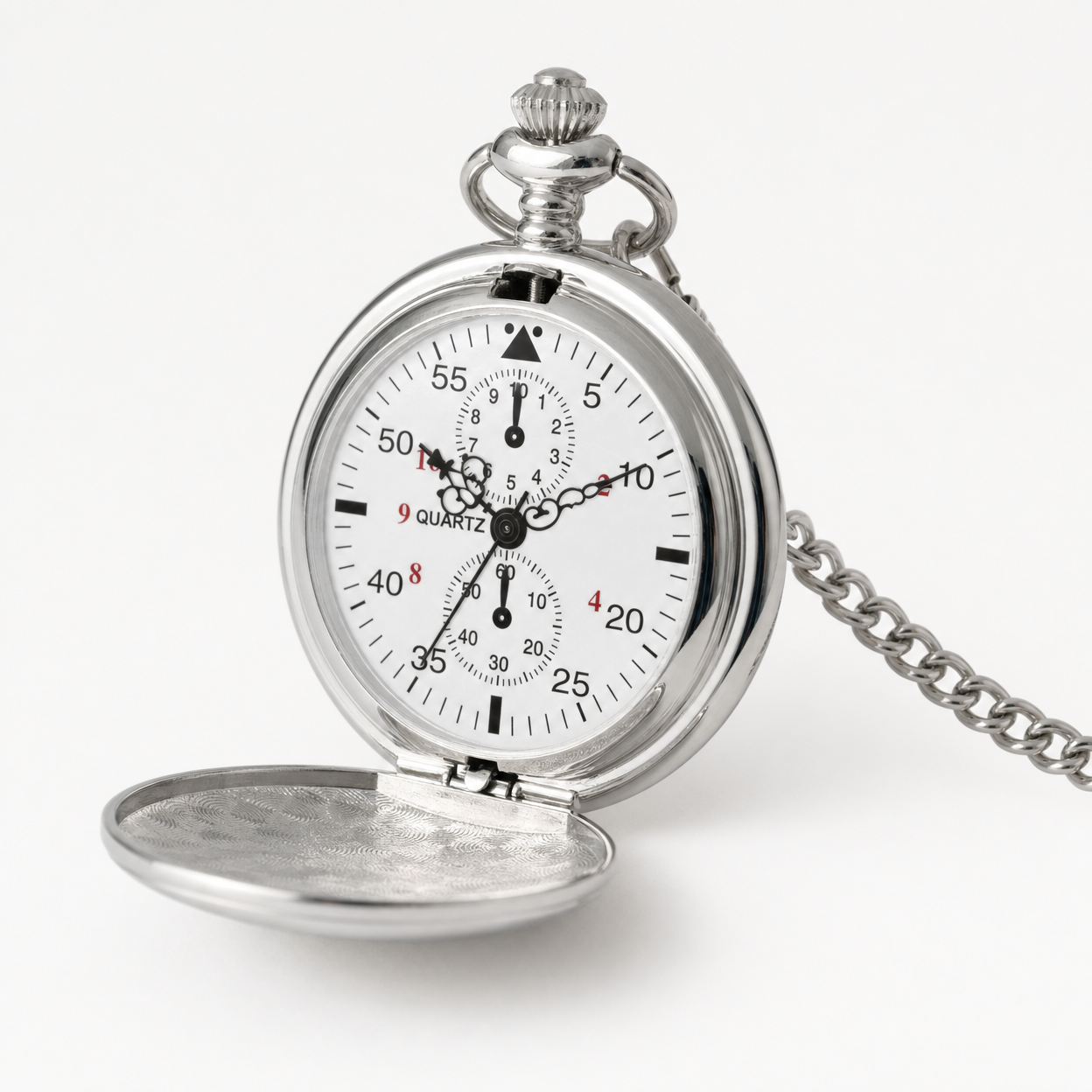 Classic Quartz Pocket Watch Chain