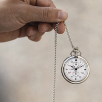 Classic Quartz Pocket Watch Chain