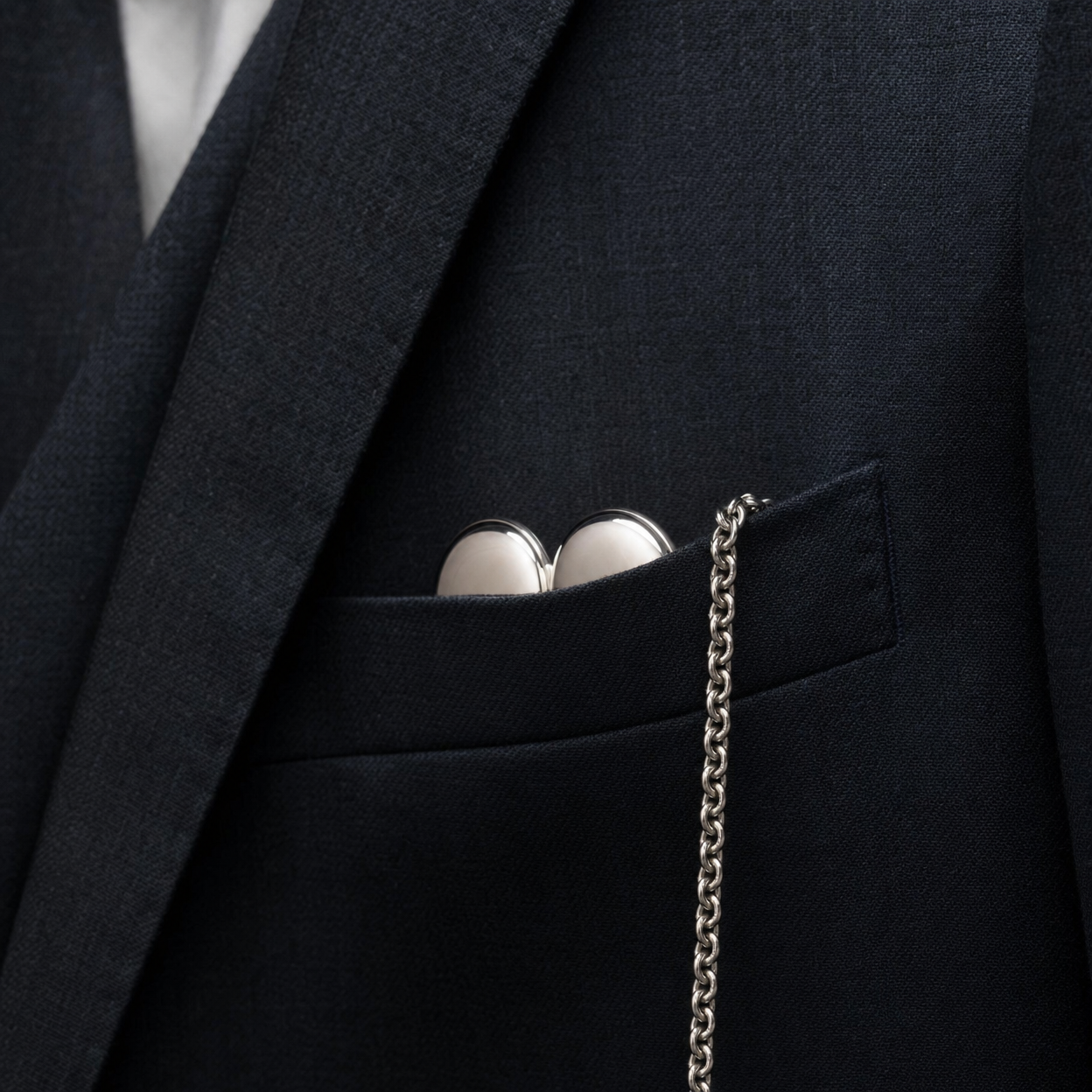 Classic Quartz Pocket Watch Chain