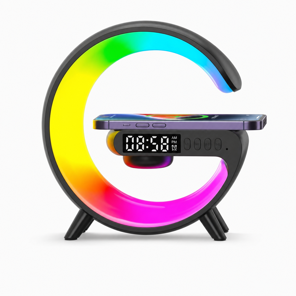 Digital Alarm Clock RGB Charging
