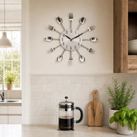 Modern Kitchen Clock Silent Movement