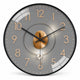 Modern Minimalist Wall Clock Shadow Effect