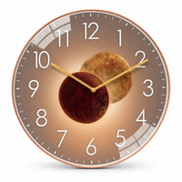 Modern Minimalist Wall Clock Shadow Effect