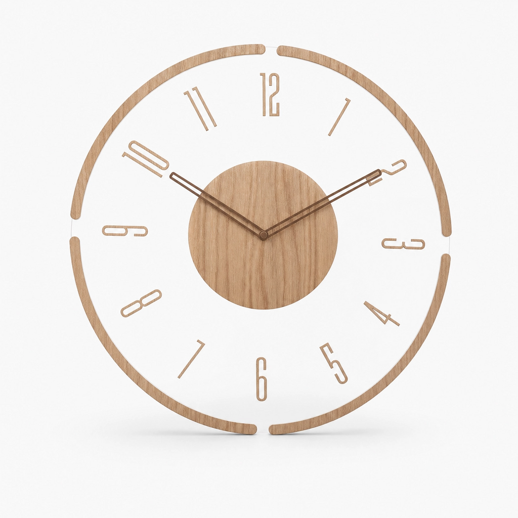 Minimalist Wall Clock Silent Movement