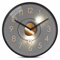 Modern Minimalist Wall Clock Shadow Effect