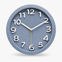 Minimalist Silent Wall Clock Easy Read