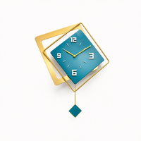 Modern Wall Clock Large Face Silent