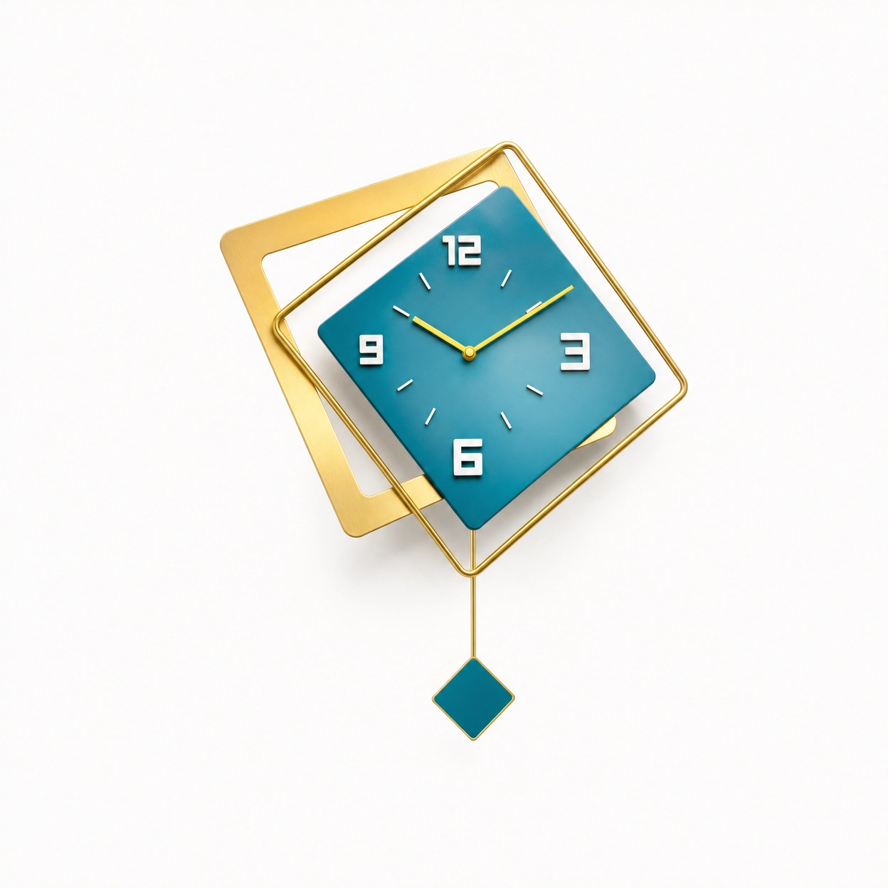 Modern Wall Clock Large Face Silent