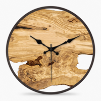 Minimalist Transparent Wall Clock Silent