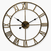 Large Skeleton Roman Wall Clock