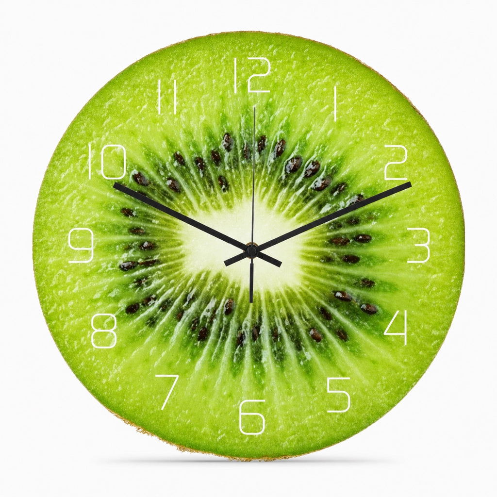 Tropical Style Wall Clock Silent Large