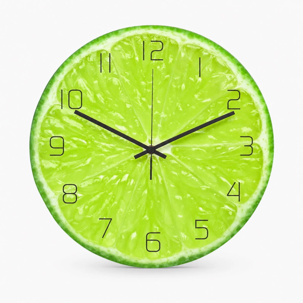 Tropical Style Wall Clock Silent Large