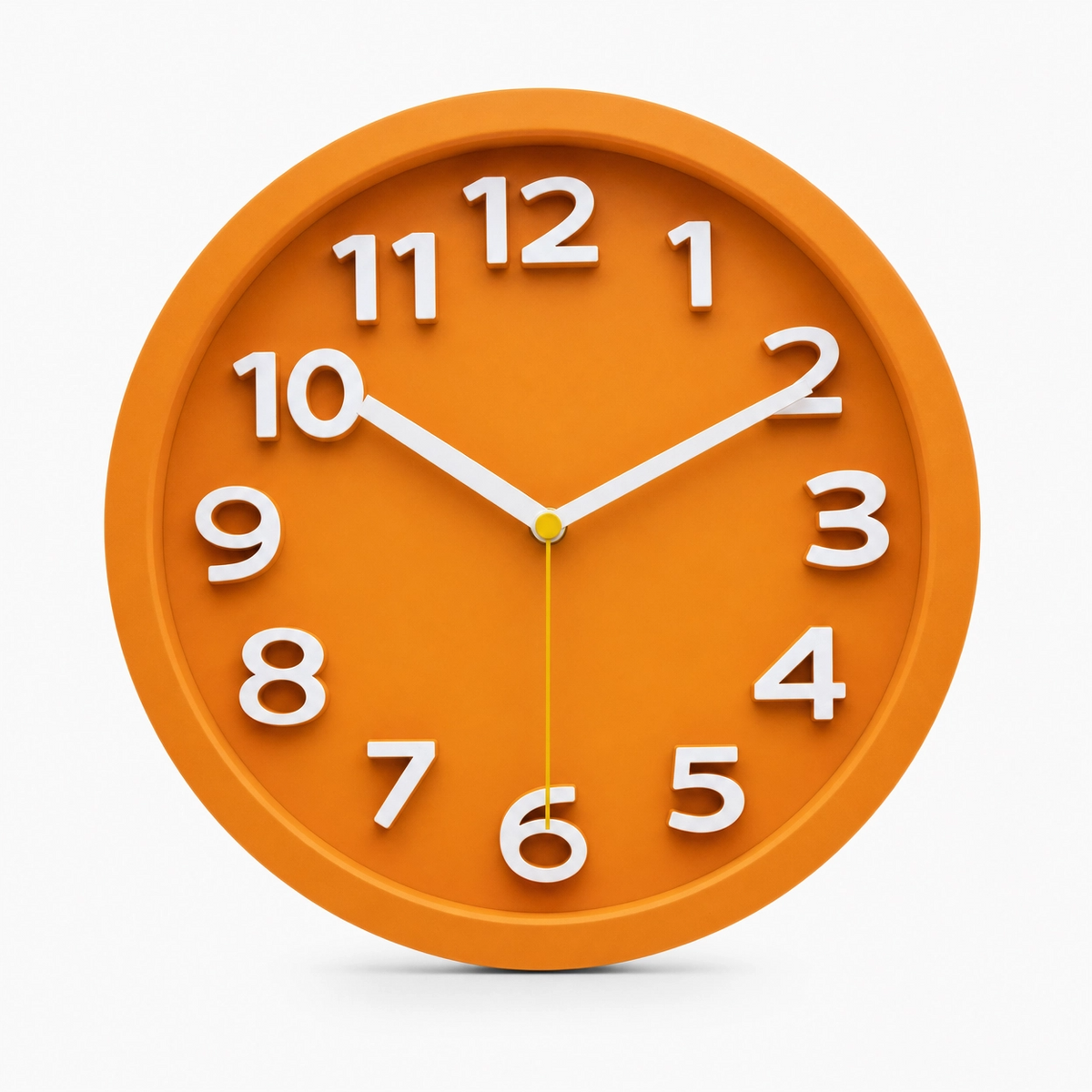 Minimalist Silent Wall Clock Easy Read