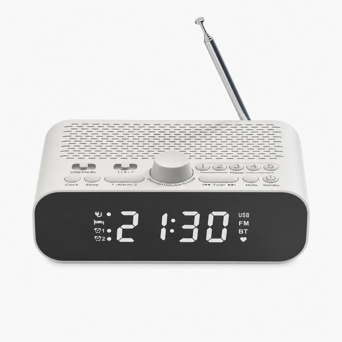 Alarm Clock Large Display Radio