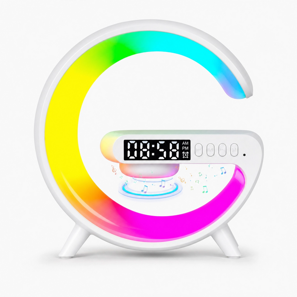 Digital Alarm Clock RGB Charging