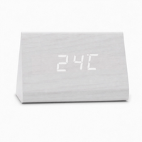 Modern Triangular LED Alarm Clock
