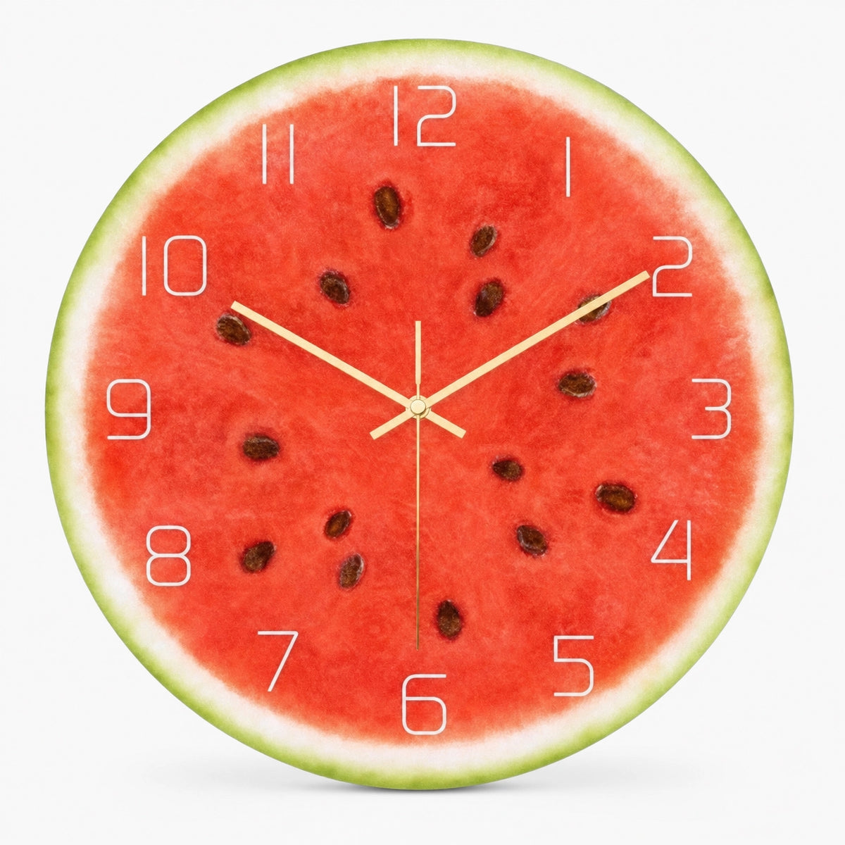 Tropical Style Wall Clock Silent Large