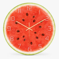 Tropical Style Wall Clock Silent Large