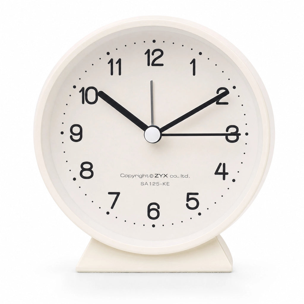 Classic Twin Bell Silent Alarm Clock