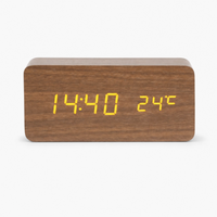 Digital Alarm Clock Temperature Display