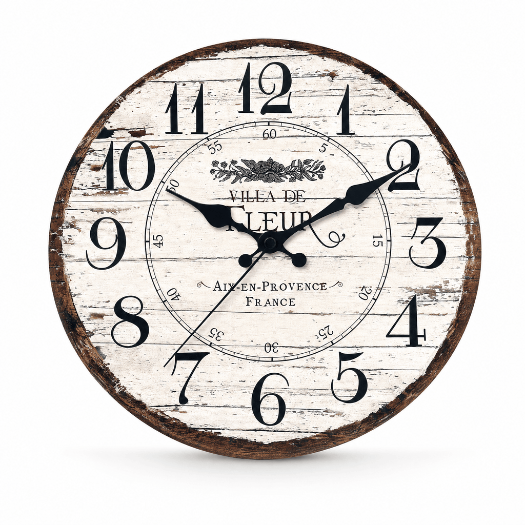 Royal Opera 25 cm Provencal Distressed Wall Clock