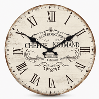 Royal Opera 25cm Vintage French Kitchen Clock Silent