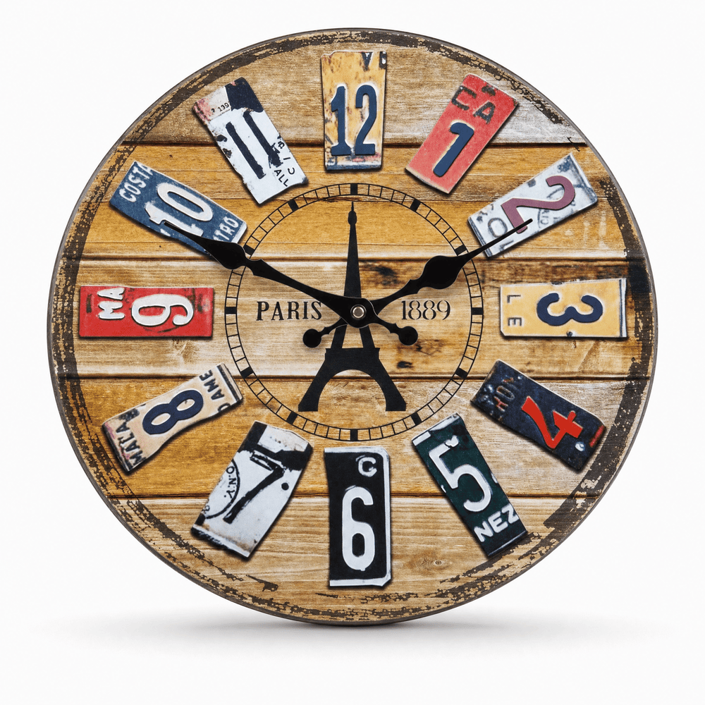 Royal Opera 25cm Wall Clock Paris Theme Roman Numerals