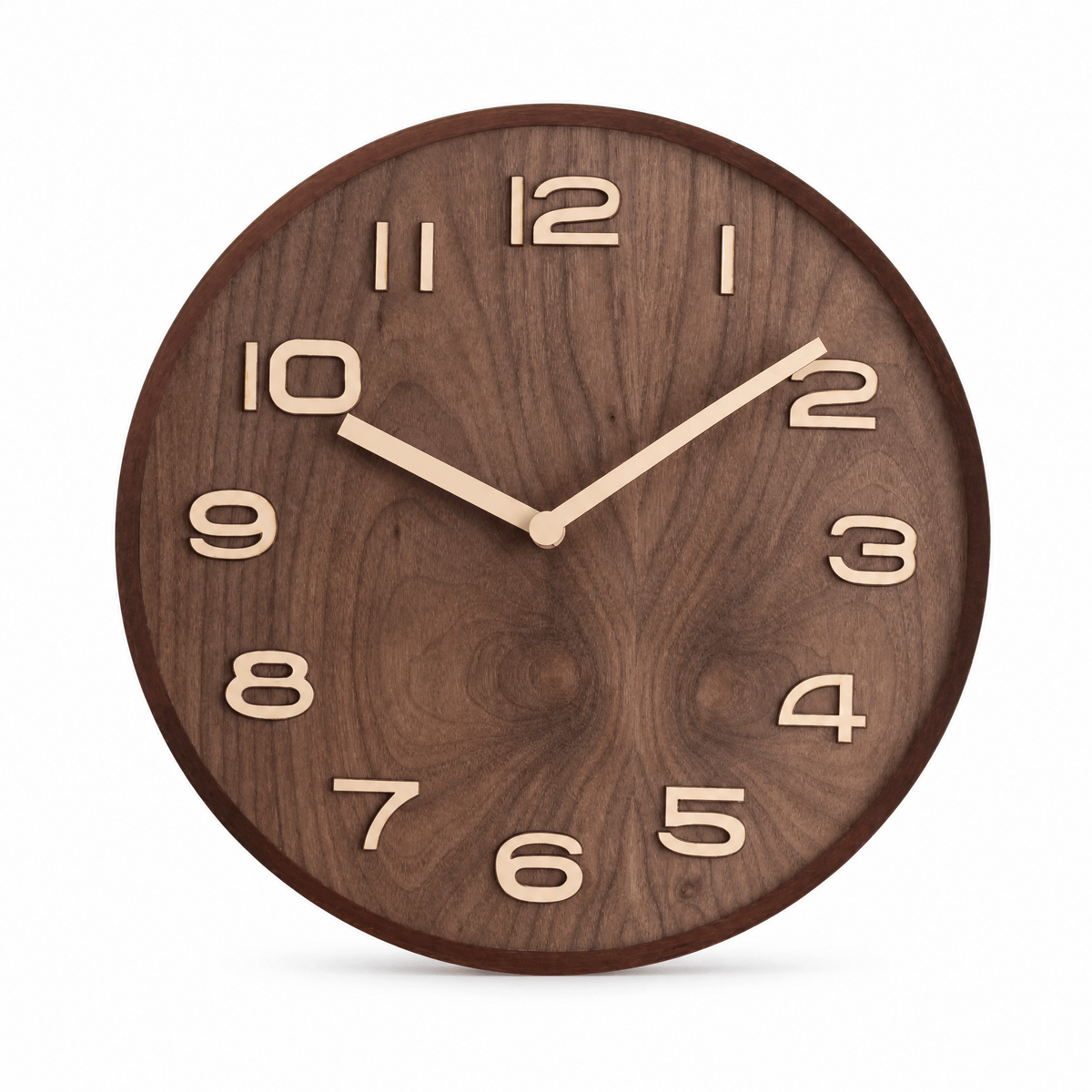 Royal Opera 31 cm style 1 Wooden Clock Two Tone Silent