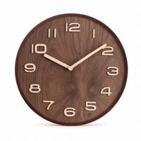 Royal Opera 31 cm style 1 Wooden Clock Two Tone Silent