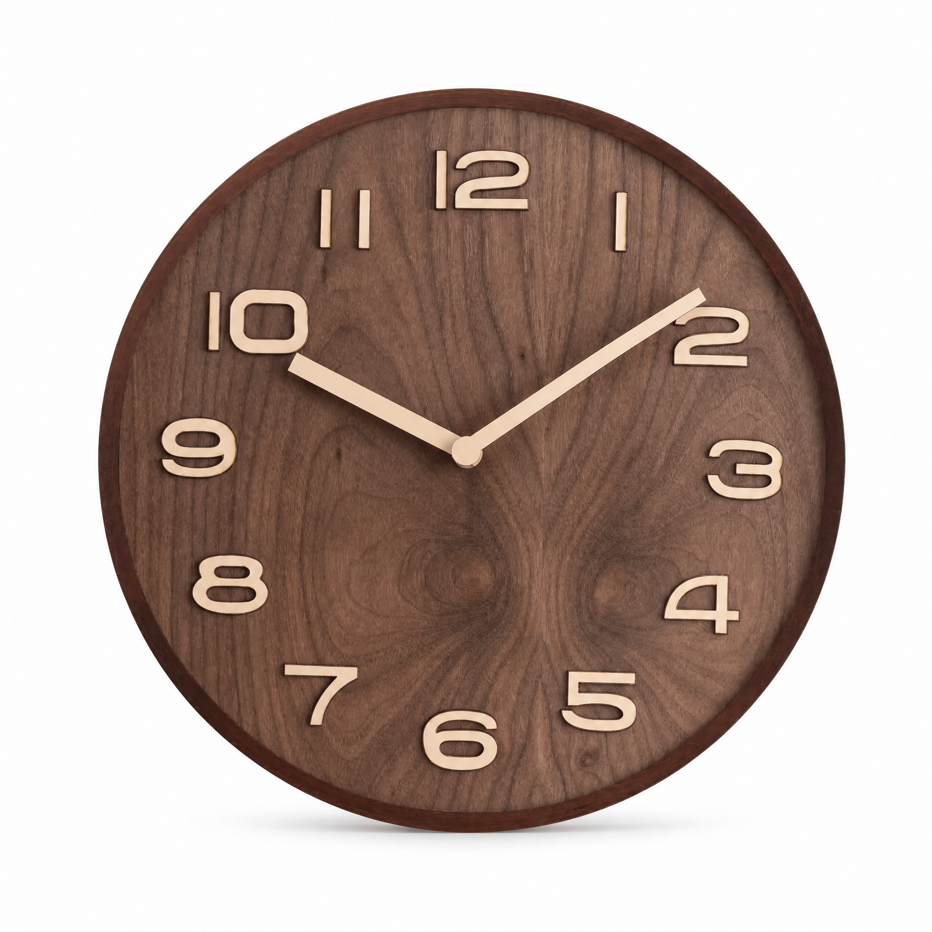 Royal Opera 31 cm style 1 Wooden Clock Two Tone Silent