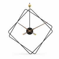 Royal Opera 60 Cm Geometric Diamond Large Face Wall Clock