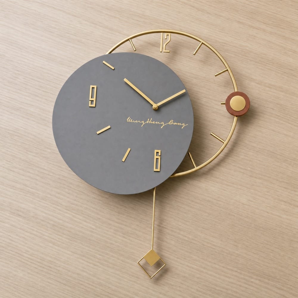 Royal Opera Abstract Pendulum Wall Clock