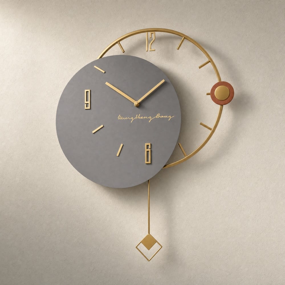 Royal Opera Abstract Pendulum Wall Clock