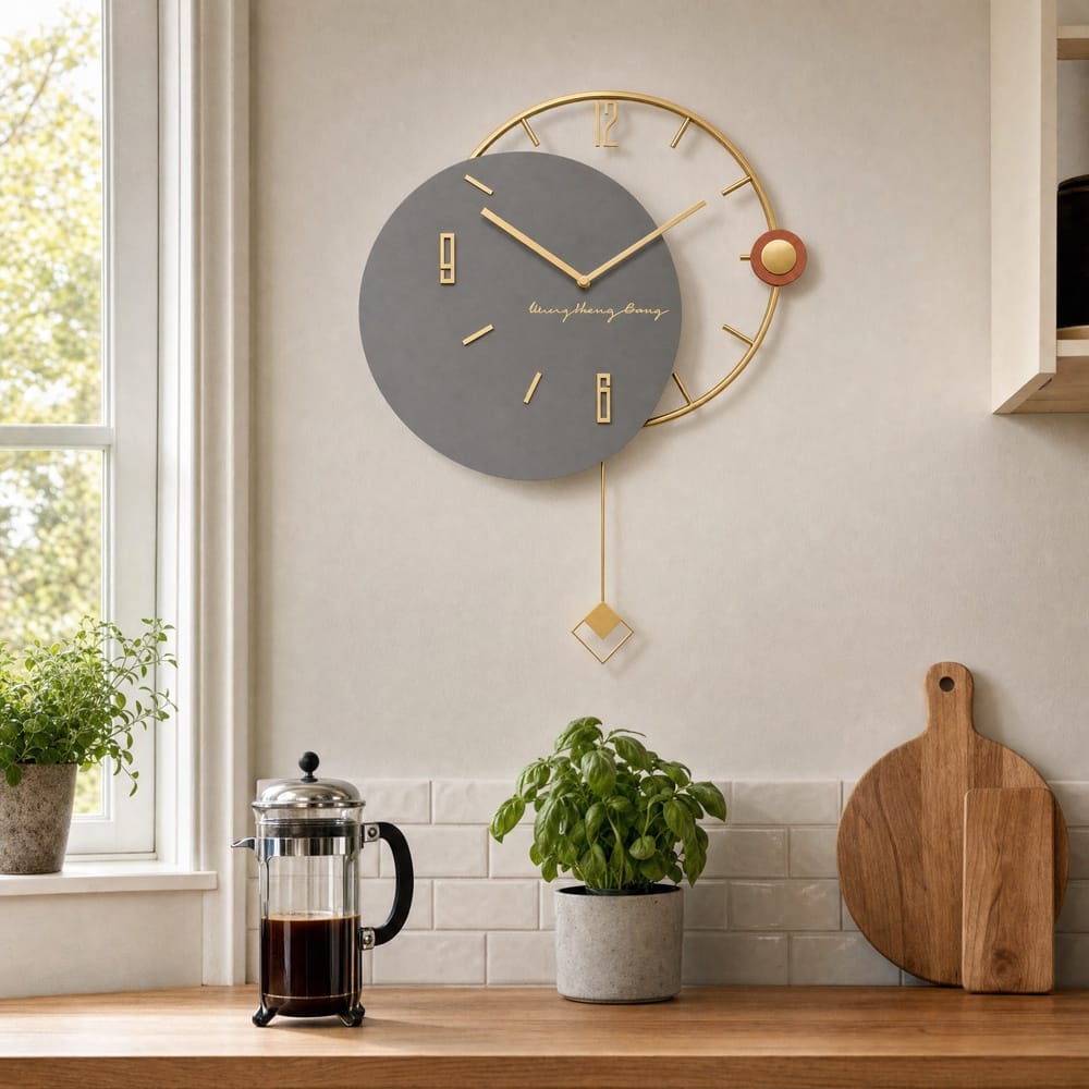 Royal Opera Abstract Pendulum Wall Clock