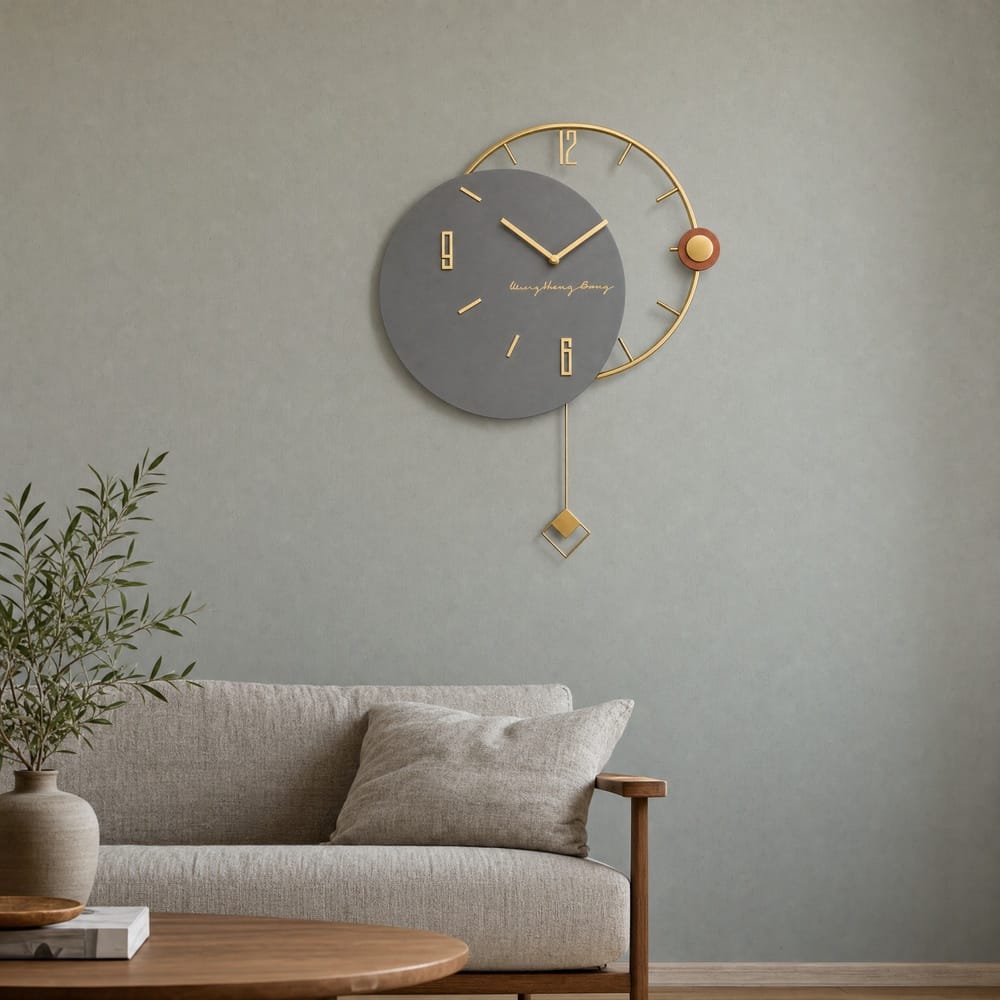 Royal Opera Abstract Pendulum Wall Clock