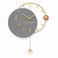 Royal Opera Abstract Pendulum Wall Clock