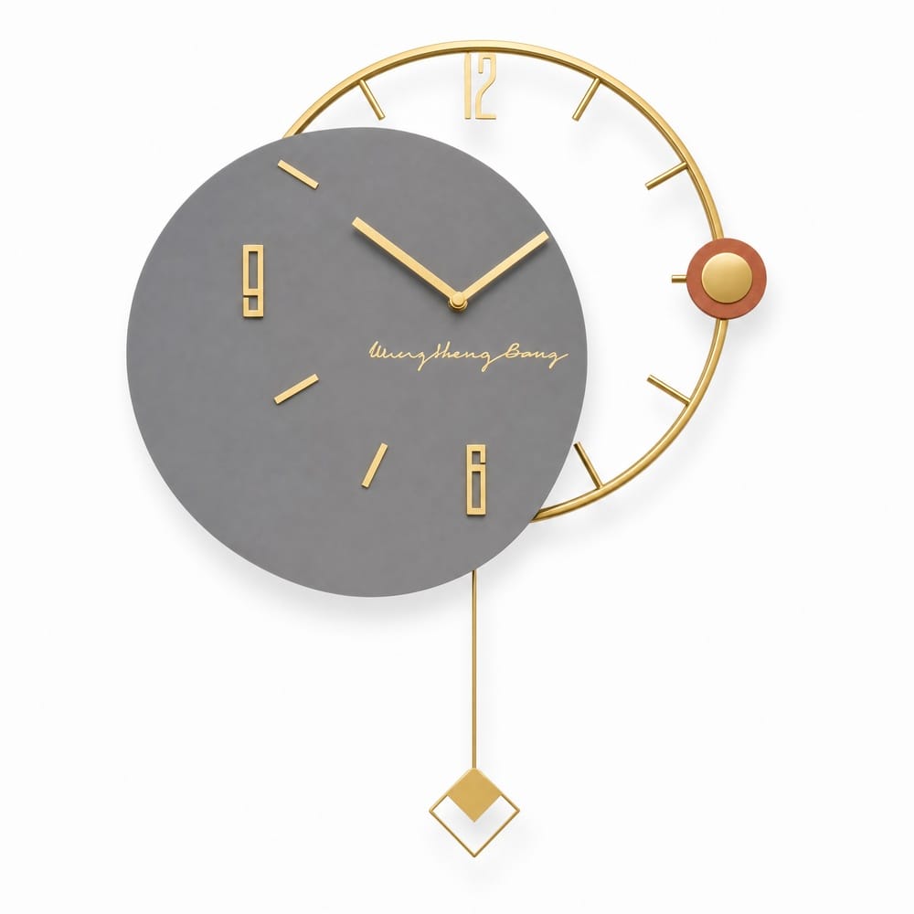 Royal Opera Abstract Pendulum Wall Clock