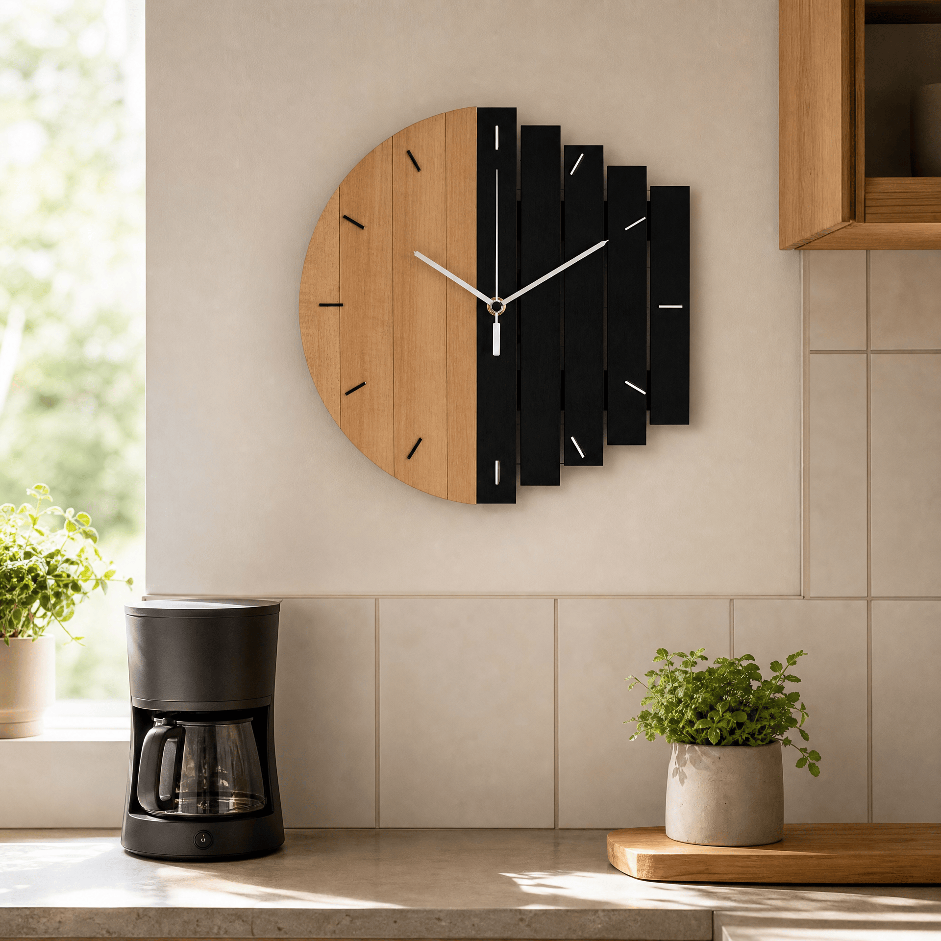 Royal Opera Abstract Silent Wall Clock