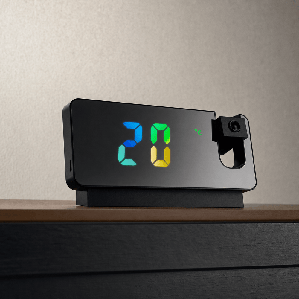 Royal Opera Alarm Clock 180 Degree Projector Display