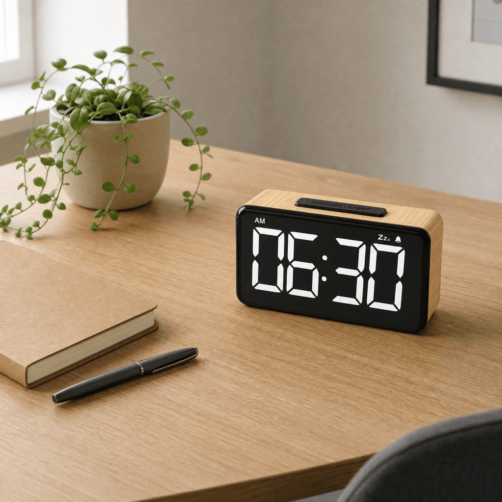 Royal Opera Alarm Clock Bedside Digital Snooze