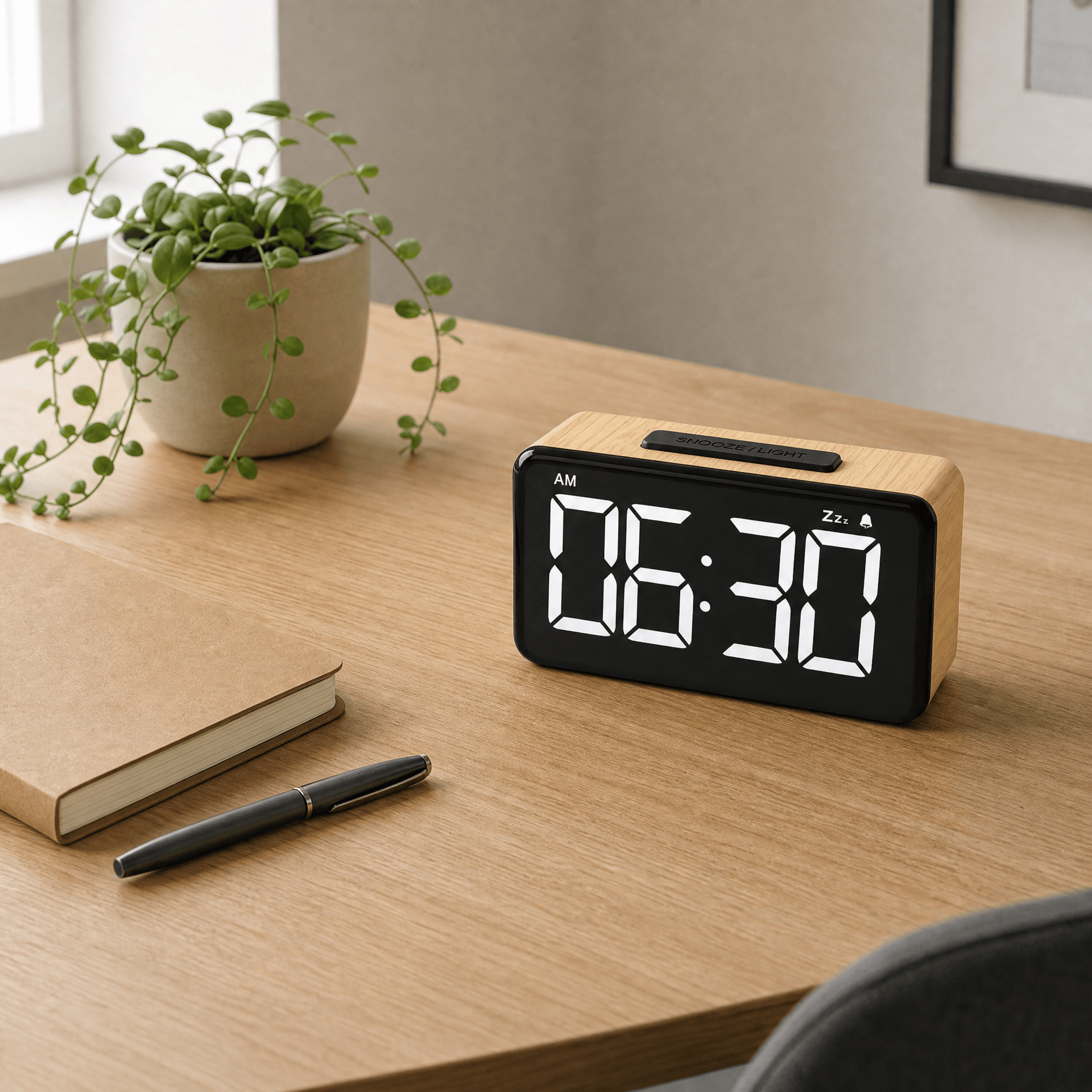 Royal Opera Alarm Clock Bedside Digital Snooze