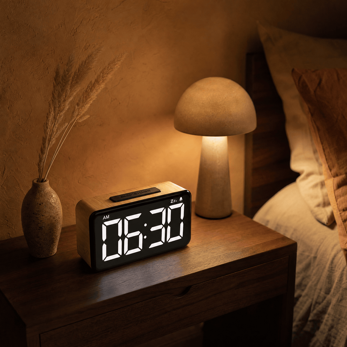 Royal Opera Alarm Clock Bedside Digital Snooze