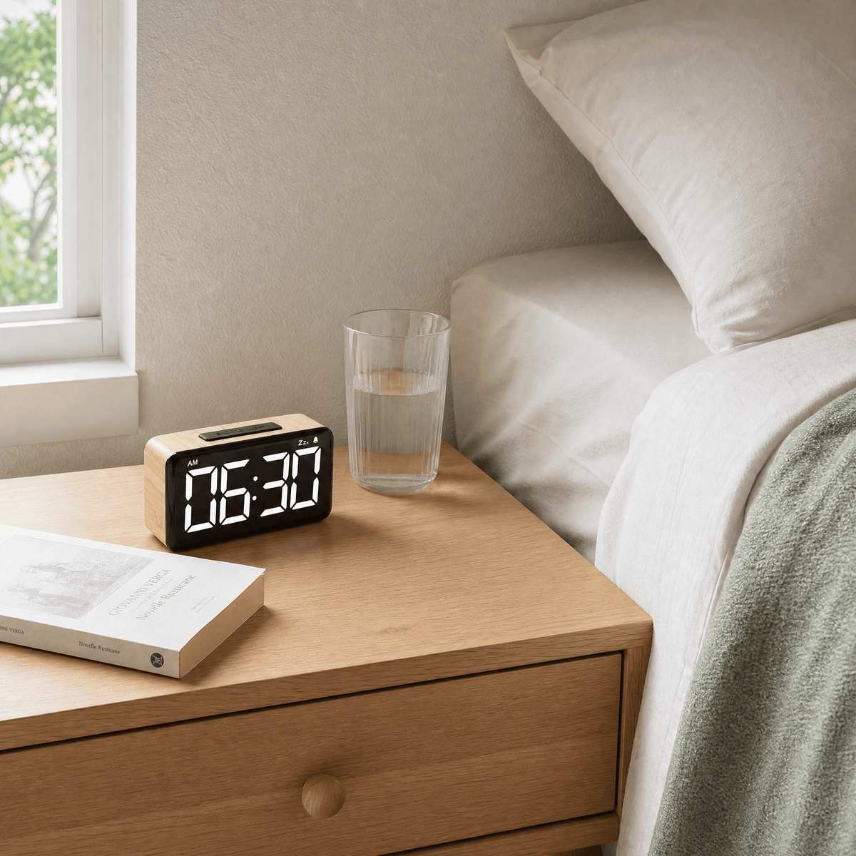 Royal Opera Alarm Clock Bedside Digital Snooze