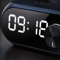 Royal Opera Alarm Clock Bluetooth Speaker Digital Display