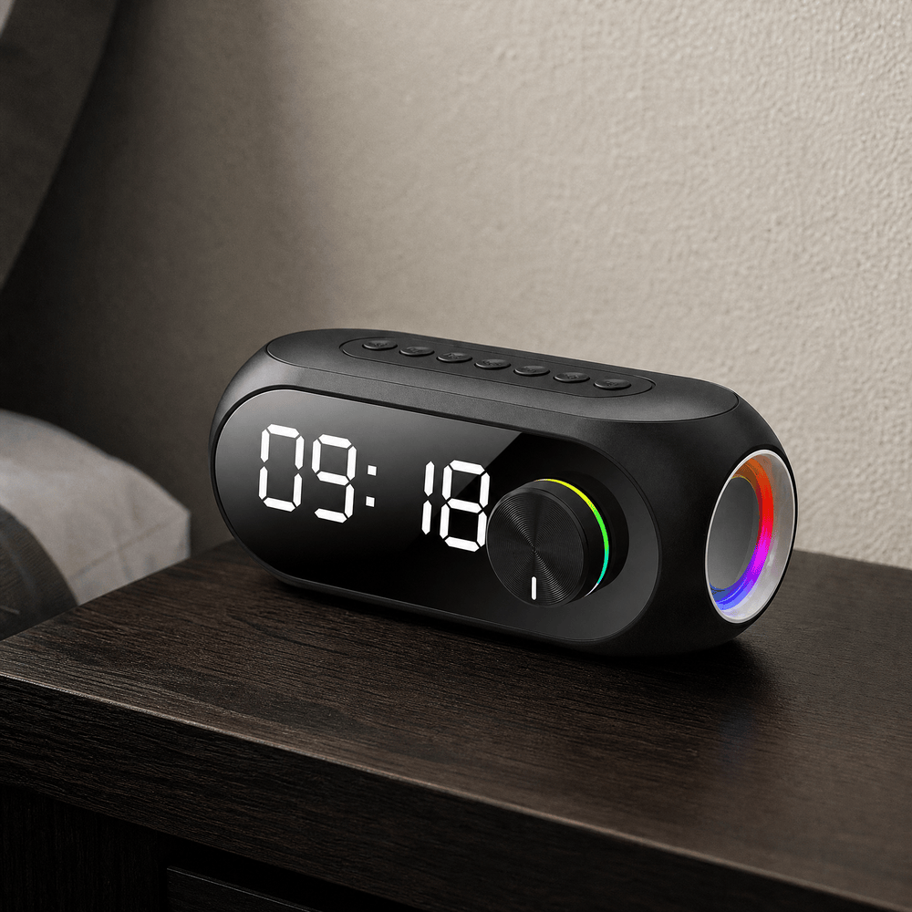 Royal Opera Alarm Clock Bluetooth Speaker Digital Display