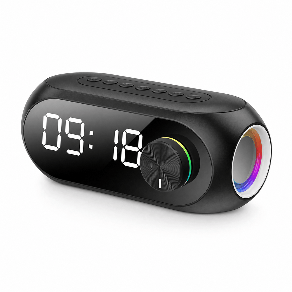 Royal Opera Alarm Clock Bluetooth Speaker Digital Display