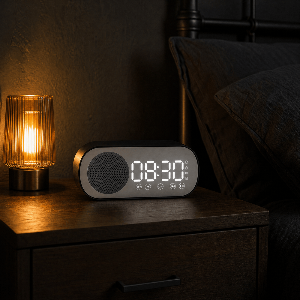 Royal Opera Alarm Clock FM Radio Bedroom Snooze